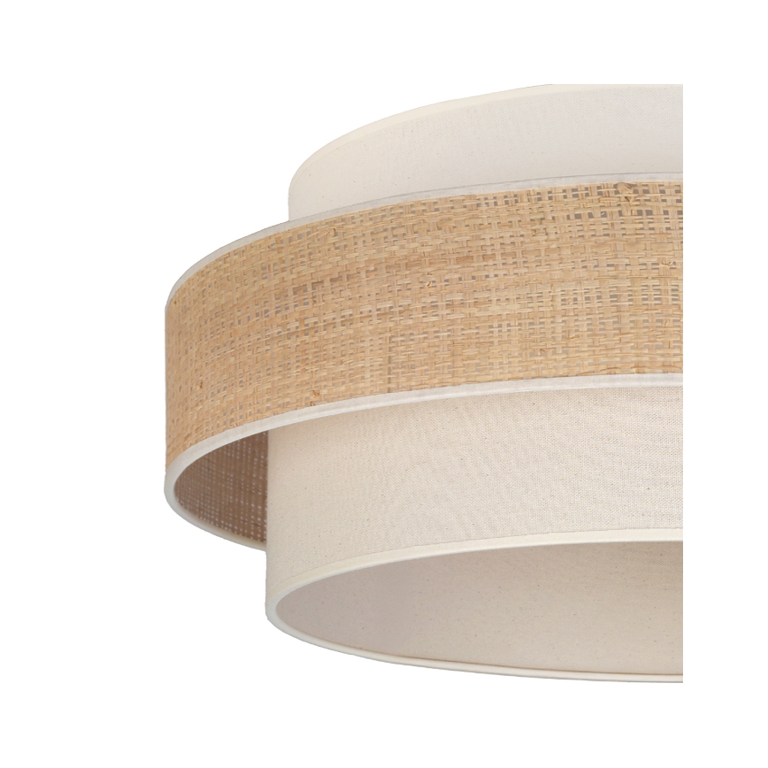 Brilagi - Lustre com cabo SPACE 1xE27/60W/230V Ø 40 cm bege/creme