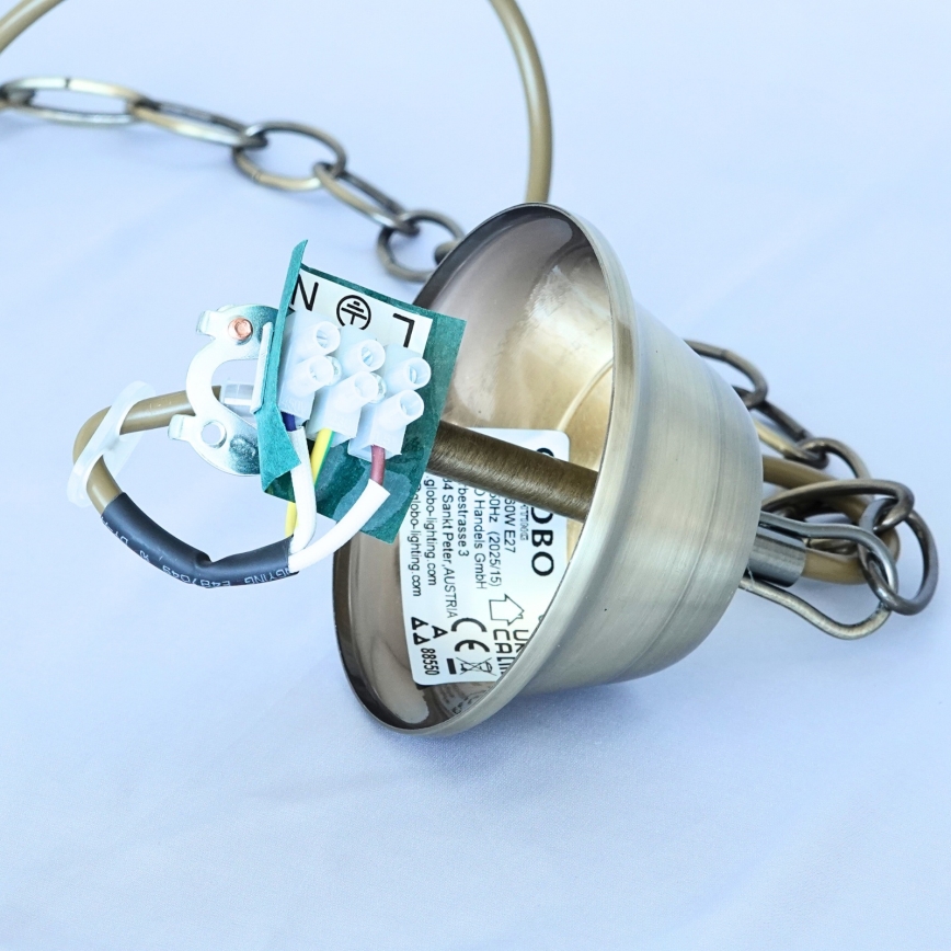 Brilagi - Lustre com corrente NOSTALGIA 1xE27/60W/230V