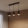 Brilagi - Lustre com corrente PYRONIC 3xE27/40W/230V bronze/pátina