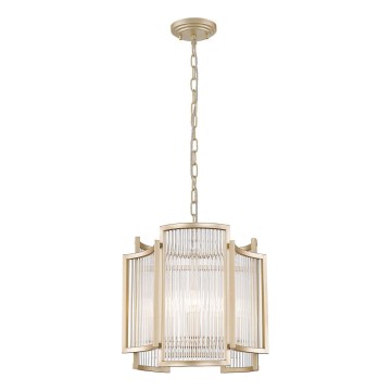 Brilagi - Lustre com corrente RAMOS 3xE14/60W/230V dourado
