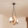 Brilagi - Lustre com corrente ROATA 2xE14/40W/230V carvalho