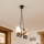 Brilagi - Lustre de corrente RUSTIC 2xE14/40W/230V carvalho