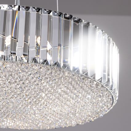 Brilagi - Lustre de cristal LED suspenso por cabo GLAMOUR 5xG9/42W/230V