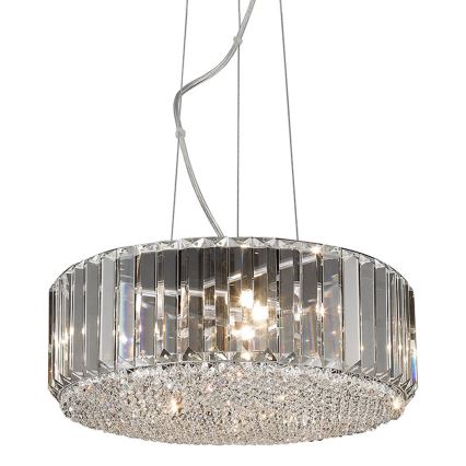 Brilagi - Lustre de cristal LED suspenso por cabo GLAMOUR 5xG9/42W/230V