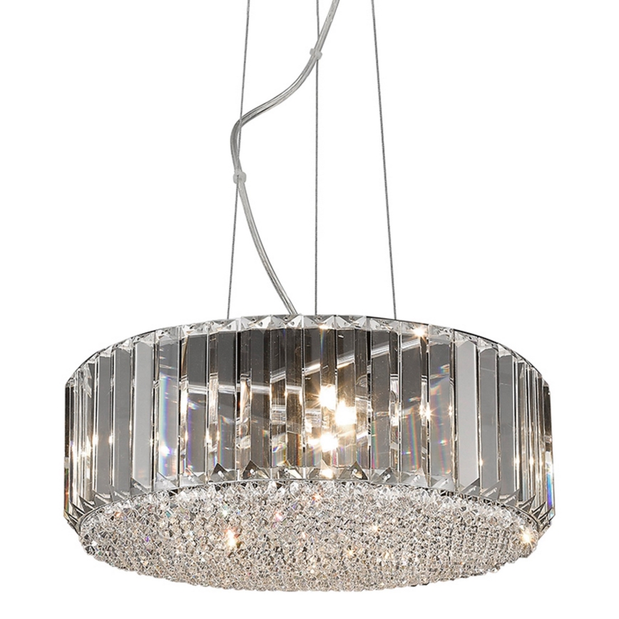 Brilagi - Lustre de cristal LED suspenso por cabo GLAMOUR 5xG9/42W/230V