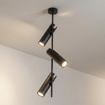 Brilagi - Lustre de haste BRANCH 3xGU10/30W/230V preto