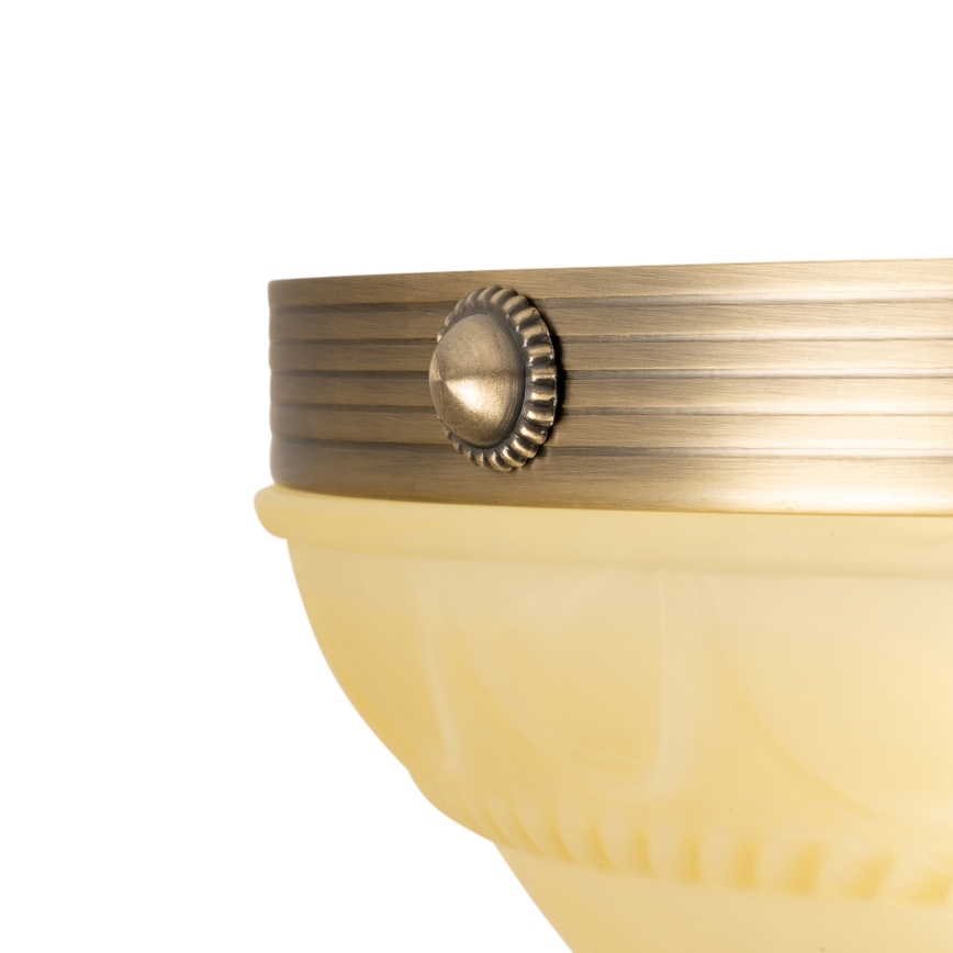 BRILAGI - Lustre de haste DAHLIA 3xE27/40W/230V Ø 37 cm latão