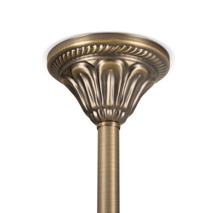 BRILAGI - Lustre de haste DAHLIA 3xE27/40W/230V Ø 37 cm latão