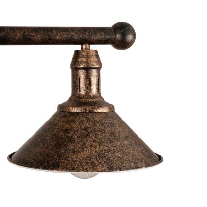 BRILAGI - Lustre de haste FORGE 2xE27/60W/230V cobre/pátina