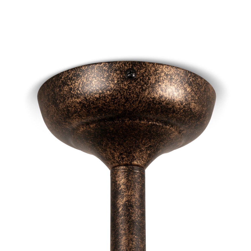 BRILAGI - Lustre de haste FORGE 2xE27/60W/230V cobre/pátina