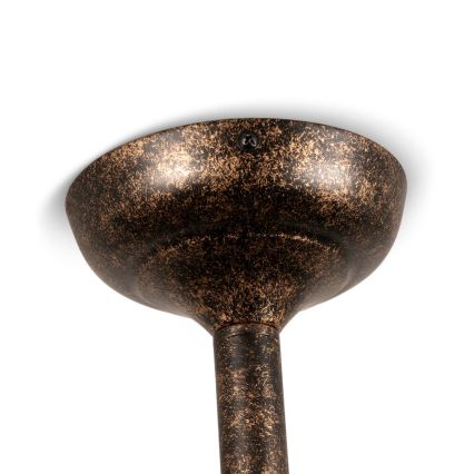 BRILAGI - Lustre de haste FORGE 2xE27/60W/230V cobre/pátina
