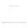 Brilagi - Lustre de LED suspenso por cabo AXIS LED/30W/230V 120 cm branco