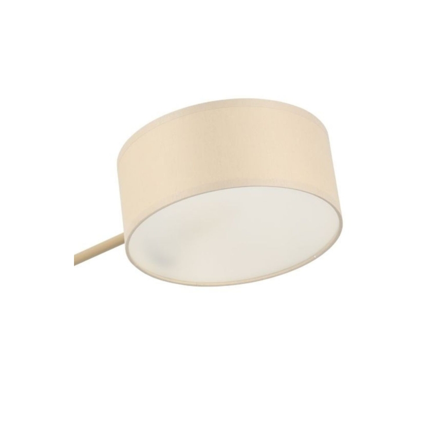 Brilagi - Lustre de montagem em superfície VIRGO 4xE14/40W/230V creme/dourado