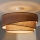 Brilagi - Lustre de sobrepor ARROW 1xE27/60W/230V Ø 45 cm castanho