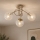 Brilagi - Lustre de Tecto de Montagem Superficial STELLA 3xE27/60W/230V bege/dourado