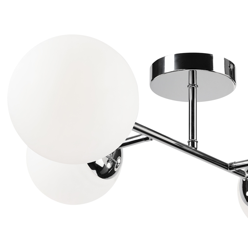 BRILAGI - Lustre de tecto de sobrepor MALONY 4xE14/20W/230V cromado brilhante