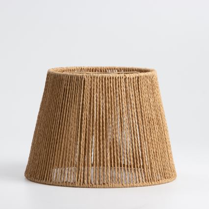 Brilagi - Lustre de tecto LED de superfície CERIA BOHO 1xE27/40W/230V, Ø 28 cm, castanho/carvalho