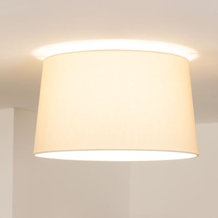 Brilagi - Lustre de tecto LED sobreposto CERIA 1xE27/40W/230V Ø 45 cm bege