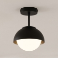 BRILAGI - Lustre de tecto montado à superfície COSMO 1xE27/60W/230V preto