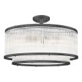 Brilagi - Lustre de tecto RAMOS 6xE14/60W/230V preto