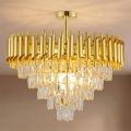 BRILAGI - Lustre de tecto sobreposto ECLIPSE 9xE14/10W/230V Ø 58 cm dourado