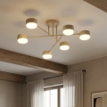 Brilagi - Lustre de tecto sobreposto MONO 6xGX53/12W/230V bege