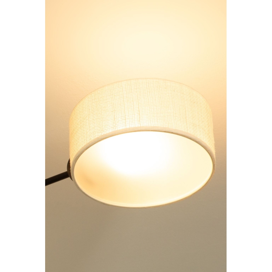 Brilagi - Lustre de tecto VIRGO de montagem de superfície 4xE14/40W/230V creme/preto