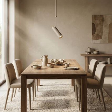 Brilagi - Lustre de teto com haste SELE 1xGU10/30W/230V bege