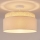 Brilagi - Lustre de teto de montagem direta PADOVA 1xE27/60W/230V Ø 40 cm cor creme