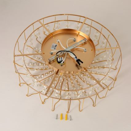 Brilagi - Lustre de teto de montagem em superfície VASTERAS 6xE14/40W/230V, diâmetro 60 cm