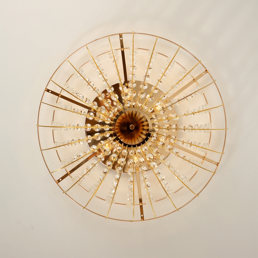 Brilagi - Lustre de teto de montagem em superfície VASTERAS 6xE14/40W/230V, diâmetro 60 cm