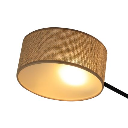 Brilagi - Lustre de teto de superfície VIRGO 4xE14/40W/230V bege/preto