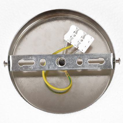 Brilagi - Lustre de teto ECLIPSE 7xE14/10W/230V Ø 48 cm prateado