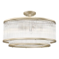 Brilagi - Lustre de teto fixo RAMOS 6xE14/60W/230V dourado