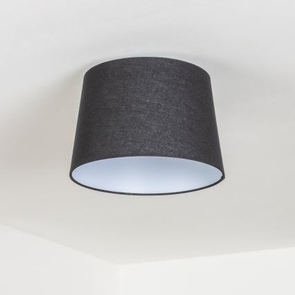Brilagi - Lustre de teto LED CERIA 1xE27/40W/230V Ø 30 cm preto