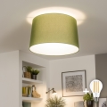 Brilagi - Lustre de teto LED CERIA de montagem em superfície 1xE27/40W/230V, diâmetro 45 cm, verde