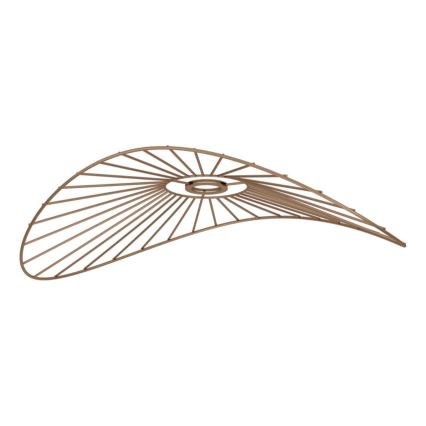 Brilagi - Lustre de Teto LED CERIA WIRE 1xE27/40W/230V 40x56 cm bronze/carvalho