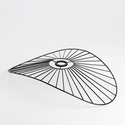 Brilagi - Lustre de teto LED CERIA WIRE 1xE27/40W/230V 40x56 cm preto