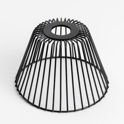 Brilagi - Lustre de teto LED CERIA WIRE 1xE27/60W/230V diâmetro 21 cm preto