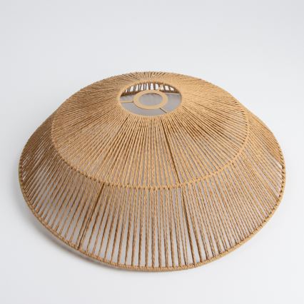 Brilagi - Lustre de teto LED de montagem aparente CERIA BOHO 1xE27/40W/230V Ø 50 cm castanho/carvalho