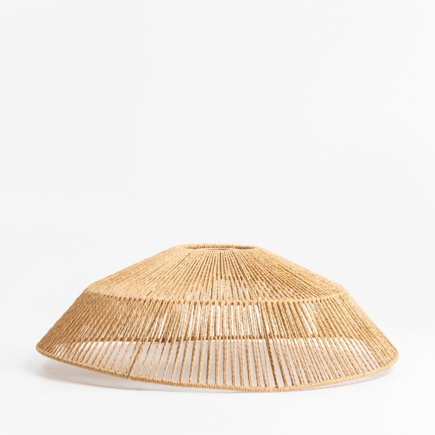 Brilagi - Lustre de teto LED de montagem aparente CERIA BOHO 1xE27/40W/230V Ø 50 cm castanho/carvalho