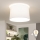 Brilagi - Lustre de teto LED de sobrepor CERIA 1xE27/40W/230V, diâmetro 45 cm, branco