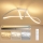 Brilagi - Lustre de teto LED dimerizável TWISTER LED/60W/230V 3000-6000K branco + controlo remoto