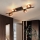 Brilagi - Lustre de Teto LED MILLA 4xG9/3W/230V castanho/castanho fumê