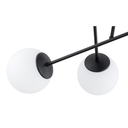 Brilagi - Lustre de teto MILO 6xE27/60W/230V preto