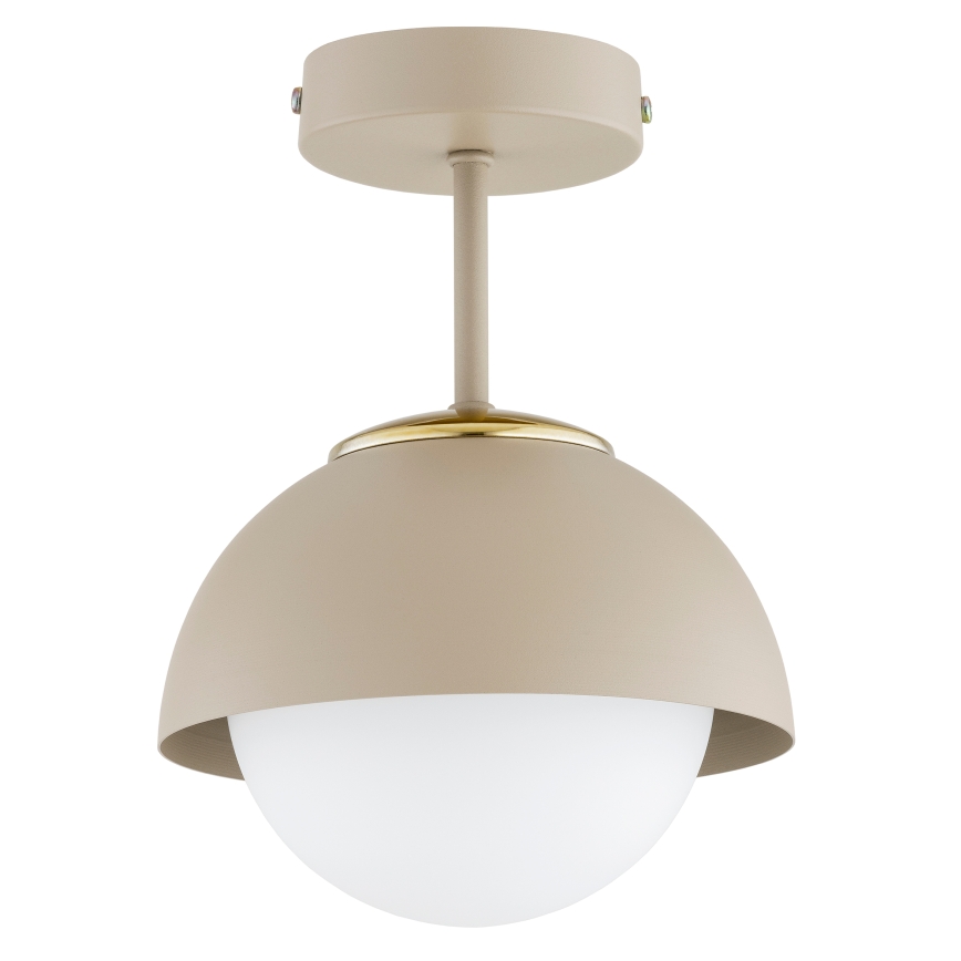 Brilagi - Lustre de teto sobreposto COSMO 1xE27/60W/230V bege/dourado