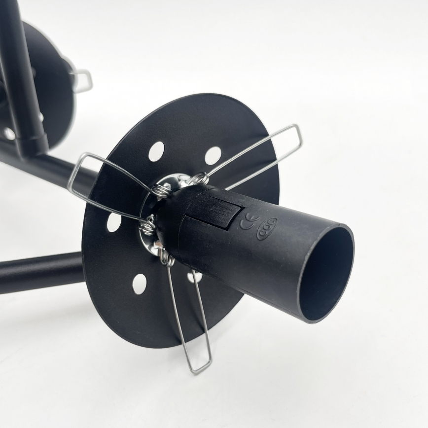 Brilagi - Lustre de teto sobreposto MALIVA 3xE14/15W/230V preto/branco