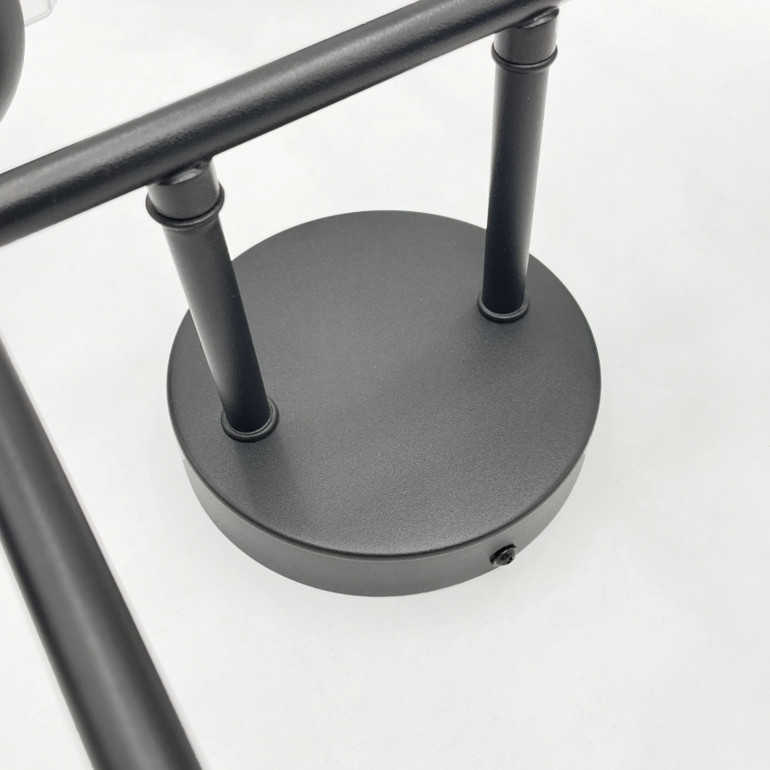 Brilagi - Lustre de teto sobreposto MALONY 6xE14/20W/230V preto