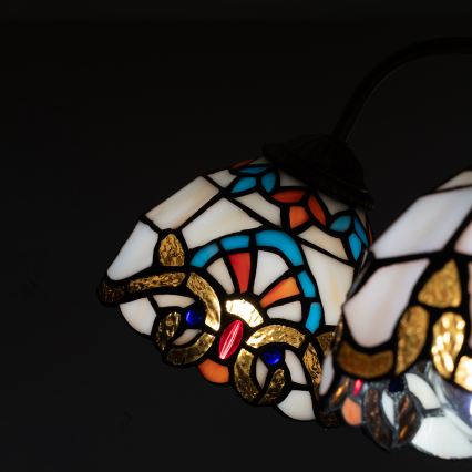 Brilagi - Lustre de teto Tiffany em vitral MIRABELLA 5xE27/60W/230V Ø 60 cm