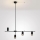 Brilagi - Lustre em cabo CRANE 4xGU10/30W/230V preto